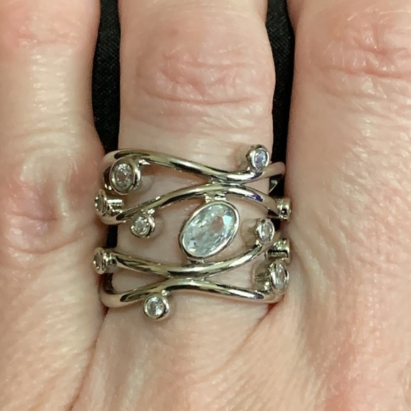 NWT 925 silver plated ring-various sizes - Picture 6 of 6